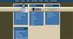 Desktop Screenshot of indec.com.br
